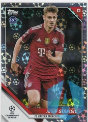 2021-22 Topps UEFA Champions Starball #3 Josip Stanisic - Bayern Munchen Rookie